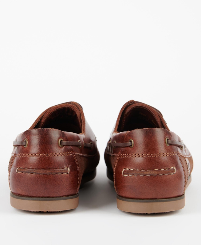 Mocasines Barbour Capstan Hombre Marrones | 360427-VSH