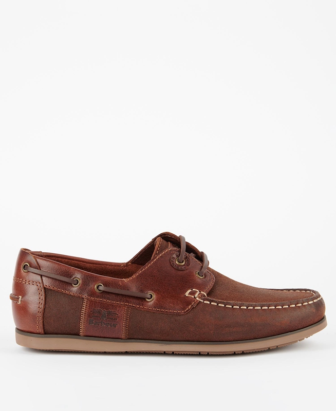 Mocasines Barbour Capstan Hombre Marrones | 360427-VSH