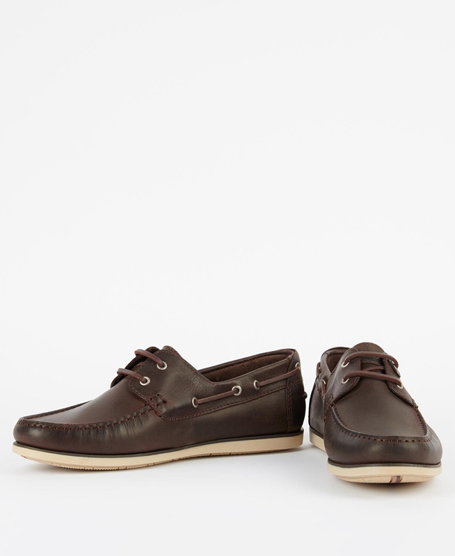 Mocasines Barbour Capstan Hombre Marrones | 570843-CSZ