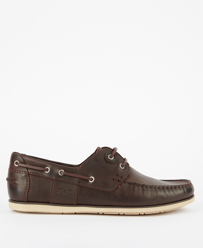 Mocasines Barbour Capstan Hombre Marrones | 570843-CSZ
