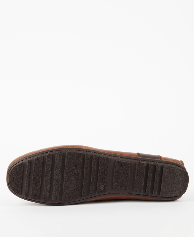 Mocasines Barbour Clark Hombre Marrones | 534681-RPF