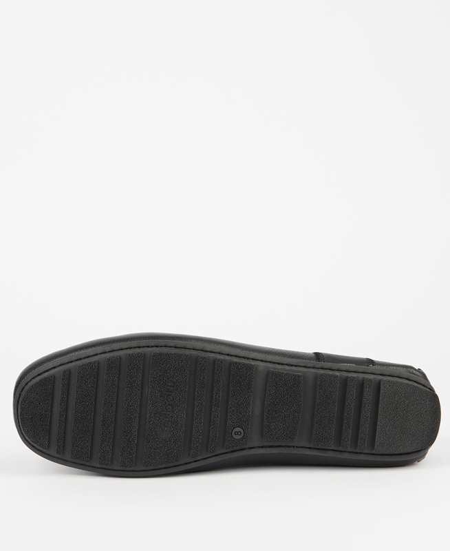 Mocasines Barbour Clark Hombre Negras | 521496-IES