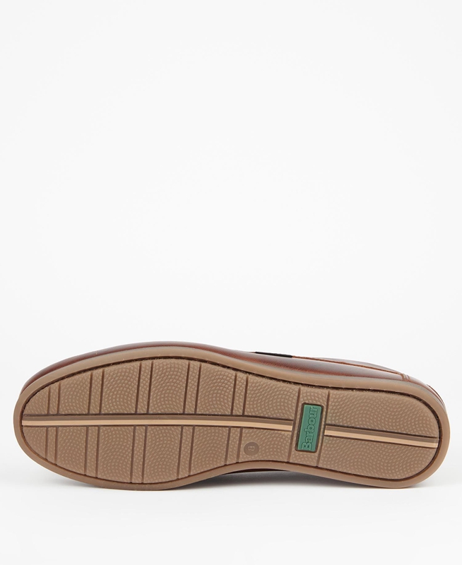 Mocasines Barbour Kelson Hombre Marrones | 135280-ADB