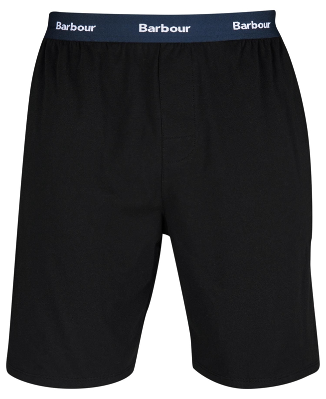 Pantalon Barbour Abbott Hombre Negras | 267198-BNJ