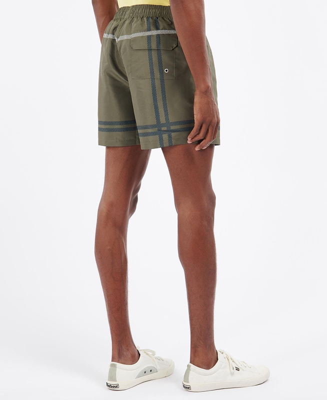 Pantalon Barbour Blaine Swim Hombre Verde | 405179-PCJ