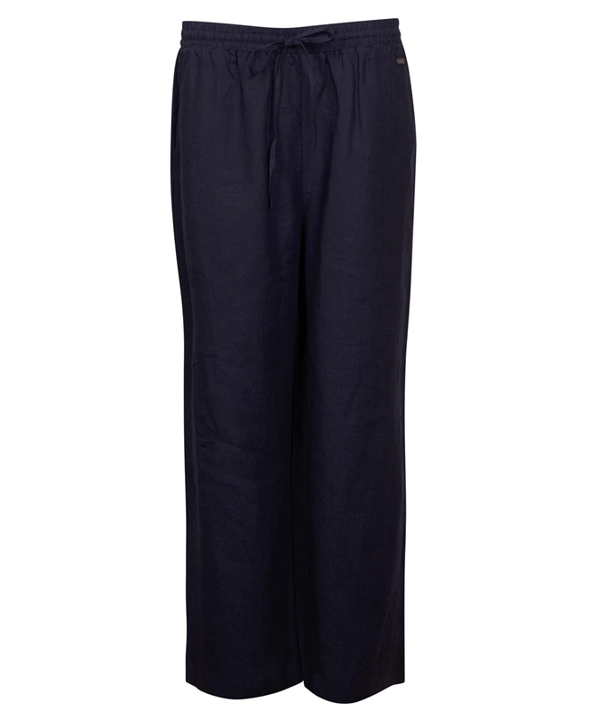 Pantalon Barbour Cherbury Trousers Mujer Azules | 328167-GIZ