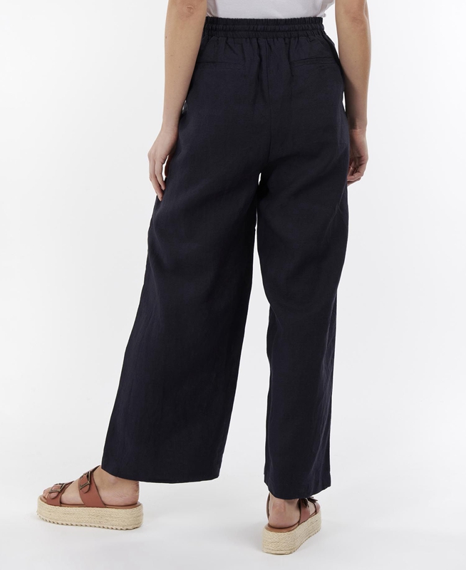 Pantalon Barbour Cherbury Trousers Mujer Azules | 328167-GIZ