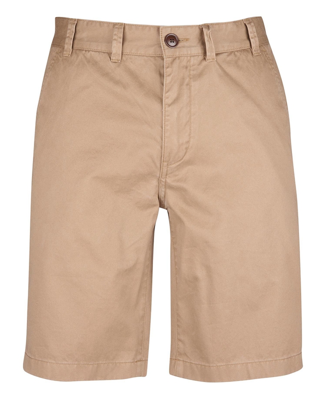 Pantalon Barbour City Neuston Hombre Beige | 418672-YAJ