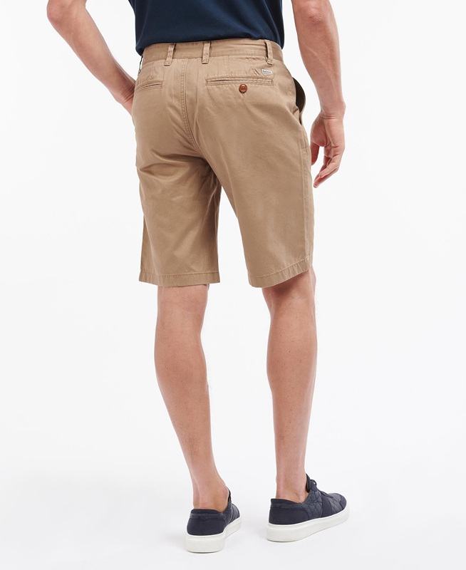 Pantalon Barbour City Neuston Hombre Beige | 418672-YAJ