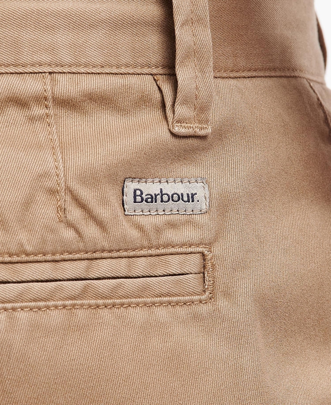 Pantalon Barbour City Neuston Hombre Beige | 418672-YAJ