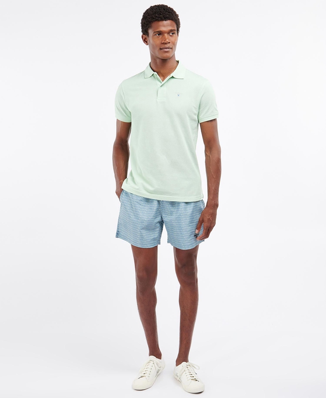 Pantalon Barbour Diamond Geo Swim Hombre Azules | 193420-KSJ