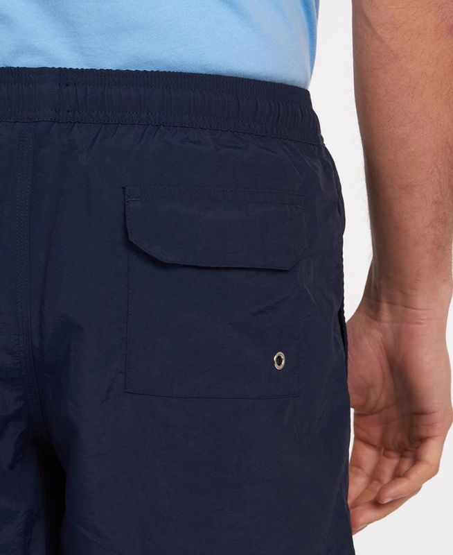 Pantalon Barbour Essential Logo 5'' Swim Hombre Azul Marino | 265897-JAC