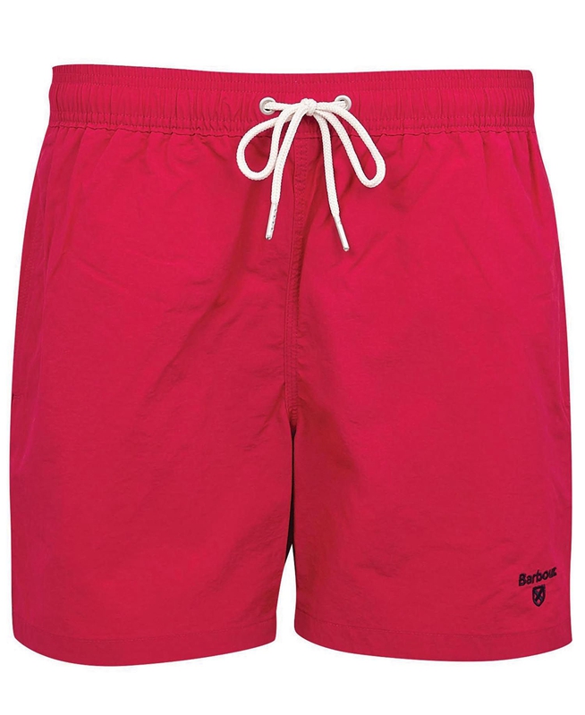 Pantalon Barbour Essential Logo 5'' Swim Hombre Rojas | 375468-OFE