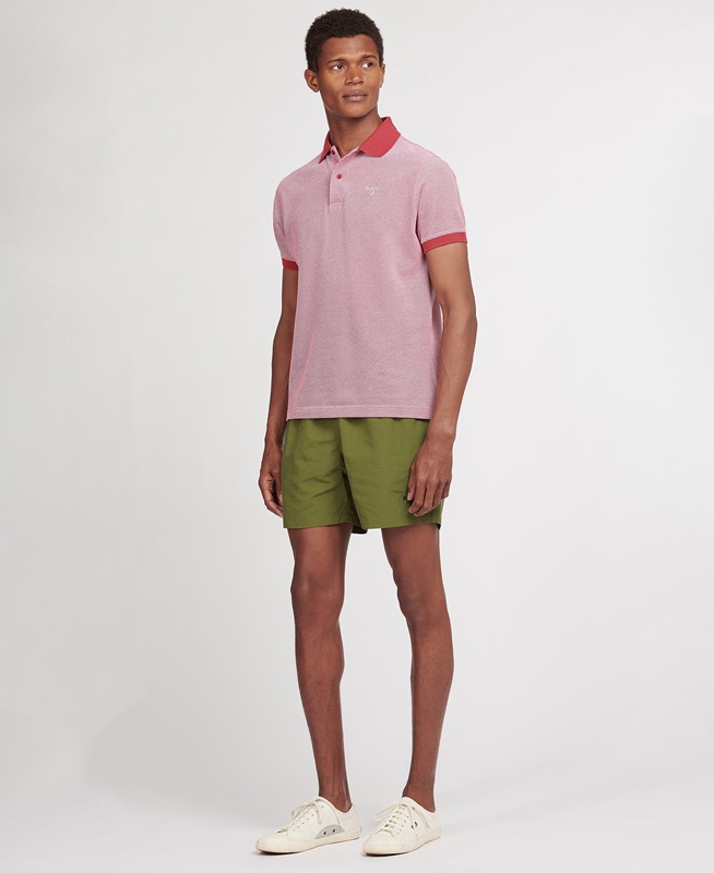 Pantalon Barbour Essential Logo 5'' Swim Hombre Verde Oliva | 835724-JZA