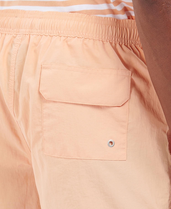 Pantalon Barbour Essential Logo Swim Hombre Naranjas | 204796-DKN
