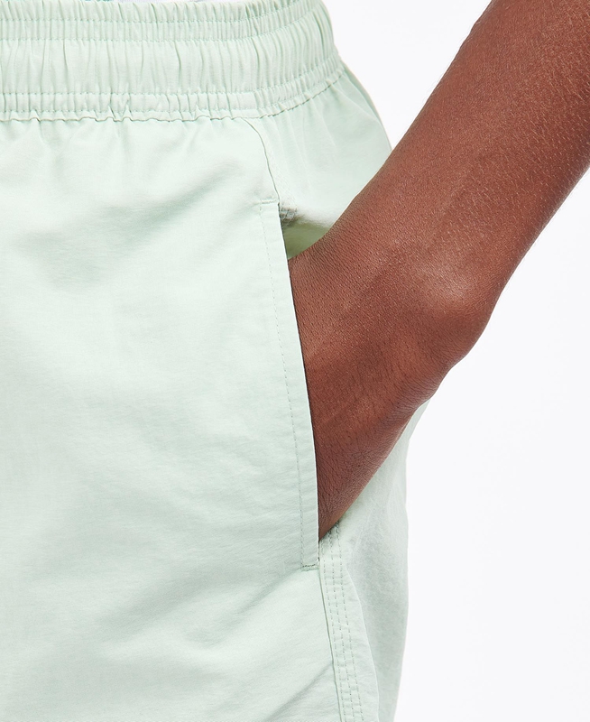 Pantalon Barbour Essential Logo Swim Hombre Verde | 813502-VFU