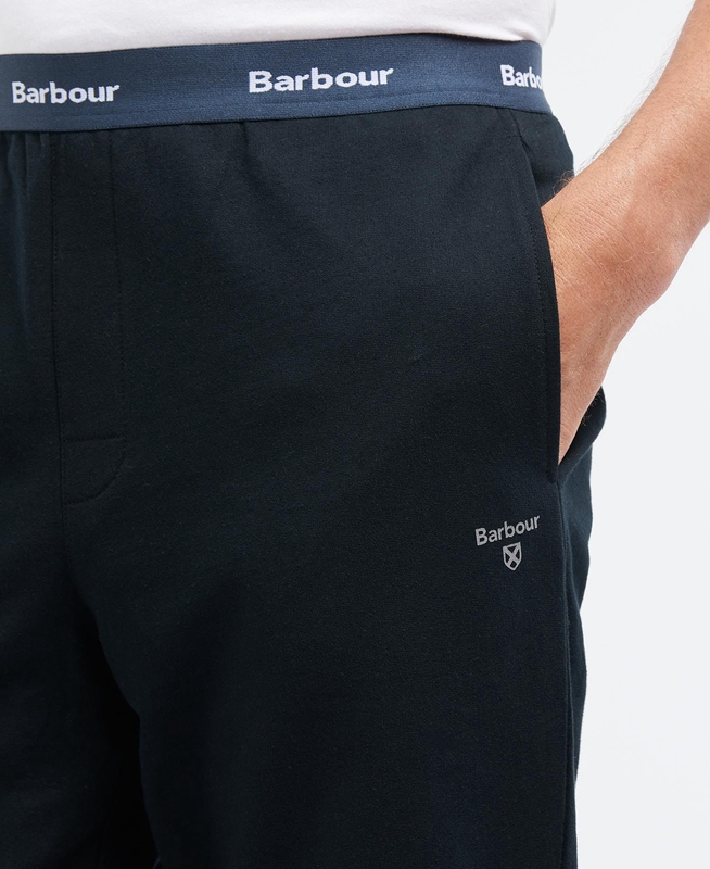 Pantalon Barbour Jake Lounge Joggers Hombre Negras | 397452-EBU