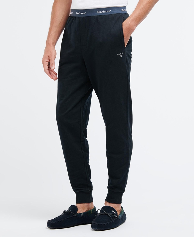 Pantalon Barbour Jake Lounge Joggers Hombre Negras | 397452-EBU