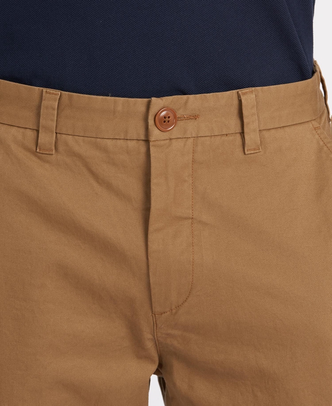 Pantalon Barbour Neuston Essential Chinos Hombre Beige | 816392-OAT