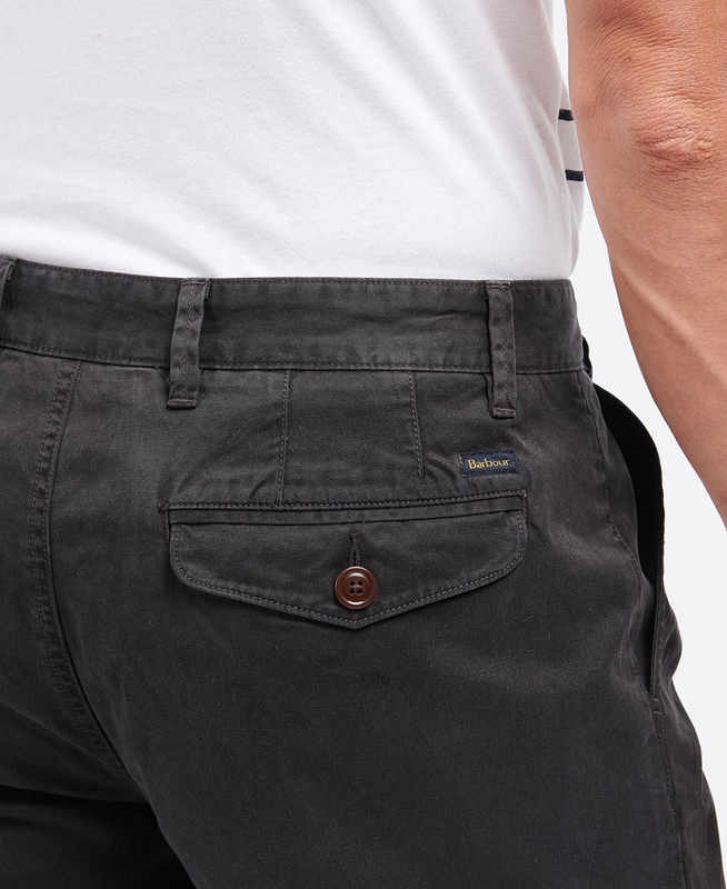 Pantalon Barbour Neuston Twill Hombre Azul Marino | 340271-QLV