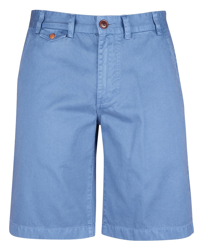 Pantalon Barbour Neuston Twill Hombre Azules | 392487-GTU