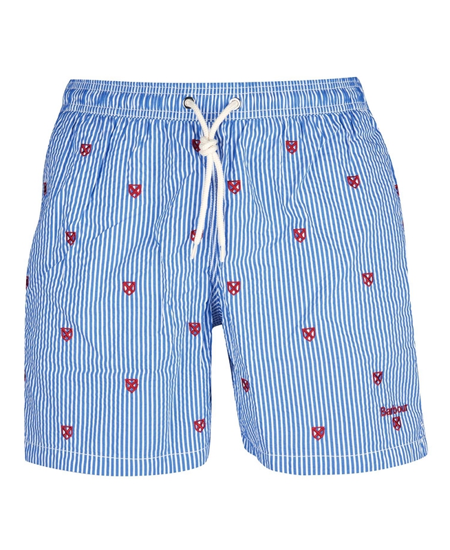 Pantalon Barbour Shield Swim Hombre Azules | 479380-BIC