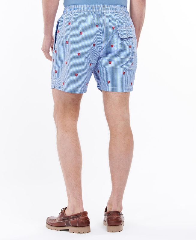 Pantalon Barbour Shield Swim Hombre Azules | 479380-BIC