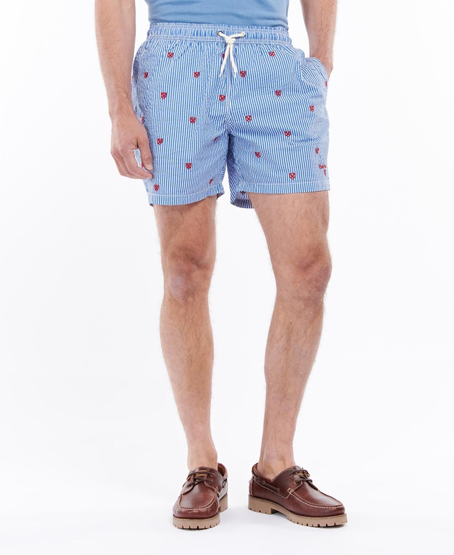 Pantalon Barbour Shield Swim Hombre Azules | 479380-BIC