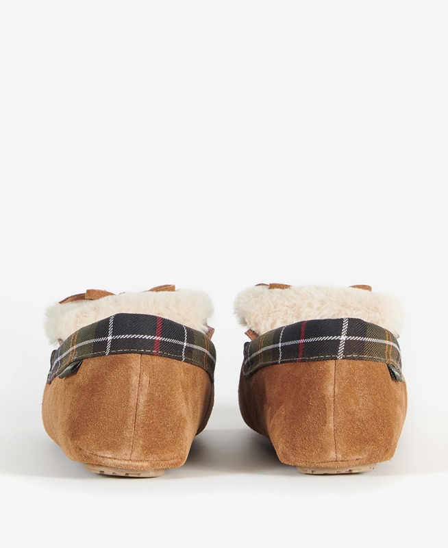 Pantuflas Barbour Darcie Mujer Beige | 751683-AYV