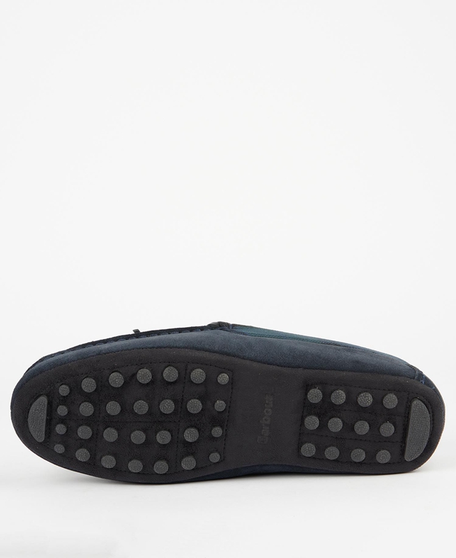 Pantuflas Barbour Kurila Hombre Azul Marino | 856140-WTH