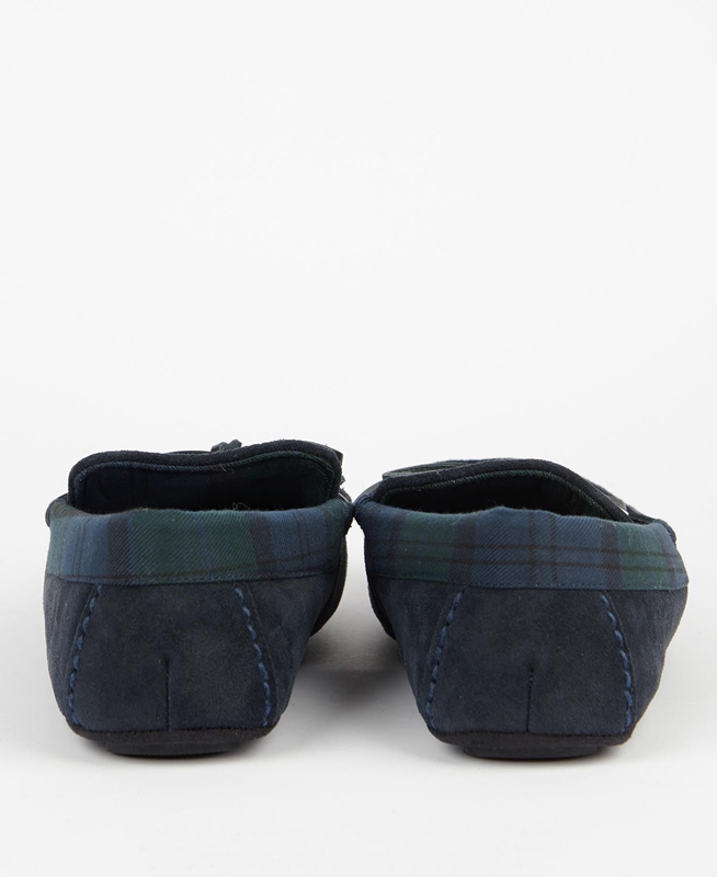 Pantuflas Barbour Kurila Hombre Azul Marino | 856140-WTH
