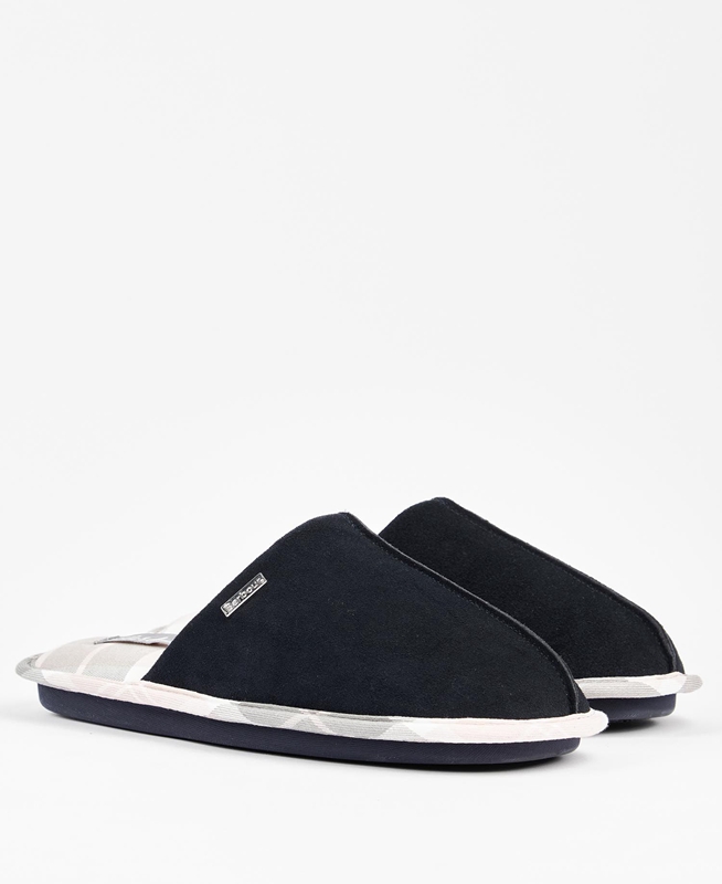 Pantuflas Barbour Simone Mujer Negras | 537896-TAX
