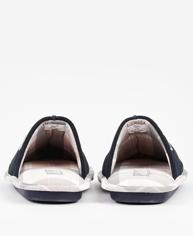 Pantuflas Barbour Simone Mujer Negras | 537896-TAX