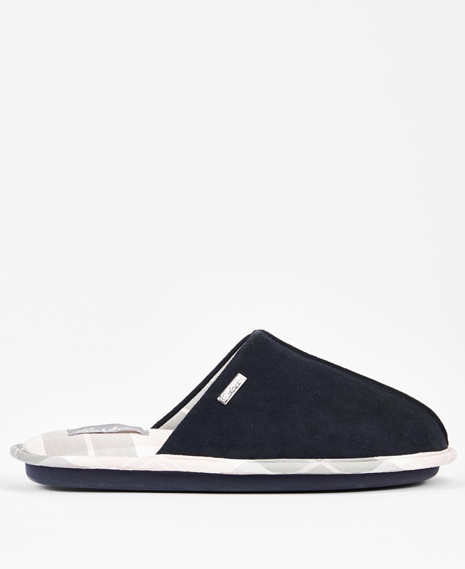 Pantuflas Barbour Simone Mujer Negras | 537896-TAX