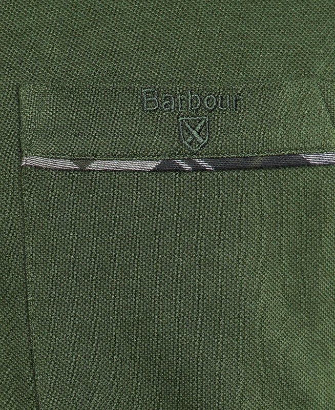 Polo shirts Barbour Adie Long Sleeve Hombre Verde | 937162-STE