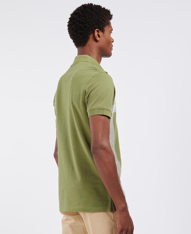 Polo shirts Barbour Blaine Hombre Verde | 683740-LUF