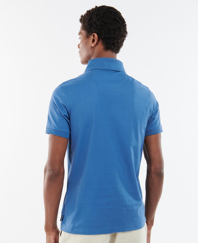 Polo shirts Barbour Lirst Hombre Azules | 298150-YKE