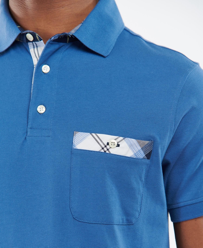 Polo shirts Barbour Lirst Hombre Azules | 298150-YKE