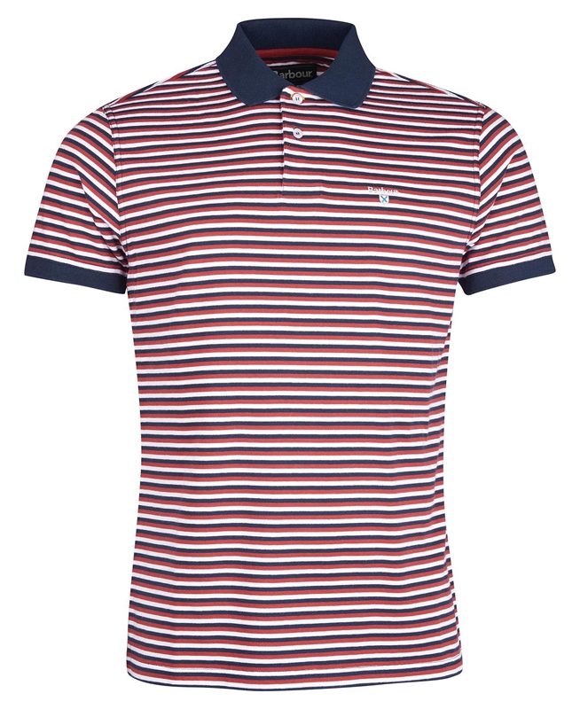 Polo shirts Barbour Swinden Hombre Rojas | 319807-HYF