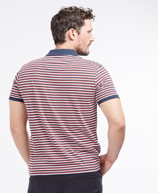 Polo shirts Barbour Swinden Hombre Rojas | 319807-HYF