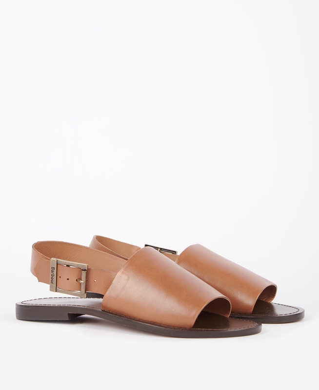 Sandalias Barbour Moreda Mujer Marrones | 693481-EVF