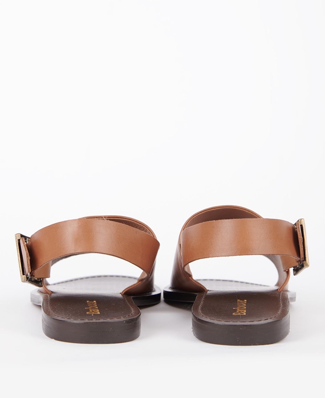 Sandalias Barbour Moreda Mujer Marrones | 693481-EVF