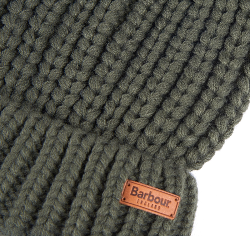 Sombreros Barbour Beanie Saltburn Mujer Verde | 763018-VBS