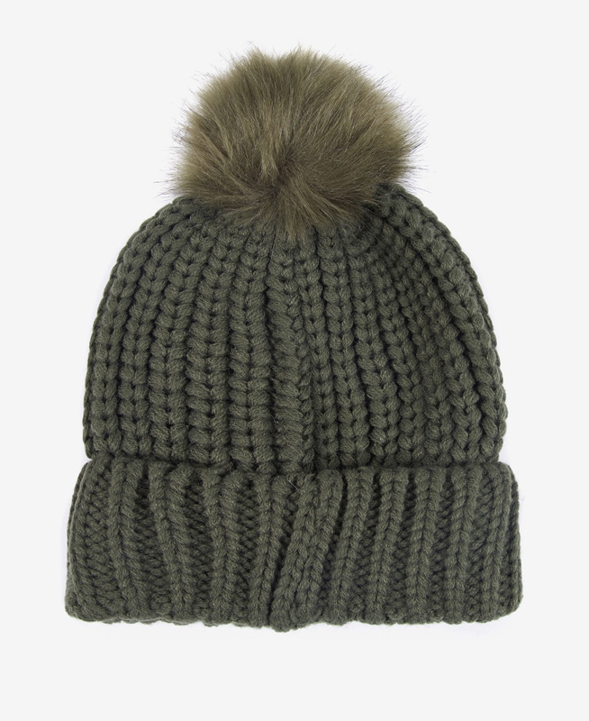 Sombreros Barbour Beanie Saltburn Mujer Verde | 763018-VBS