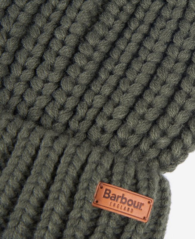 Sombreros Barbour Beanie Saltburn Mujer Verde | 763018-VBS