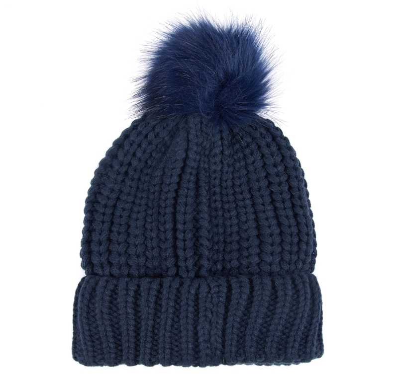 Sombreros Barbour Beanie Saltburn Mujer Azules | 894075-WZF