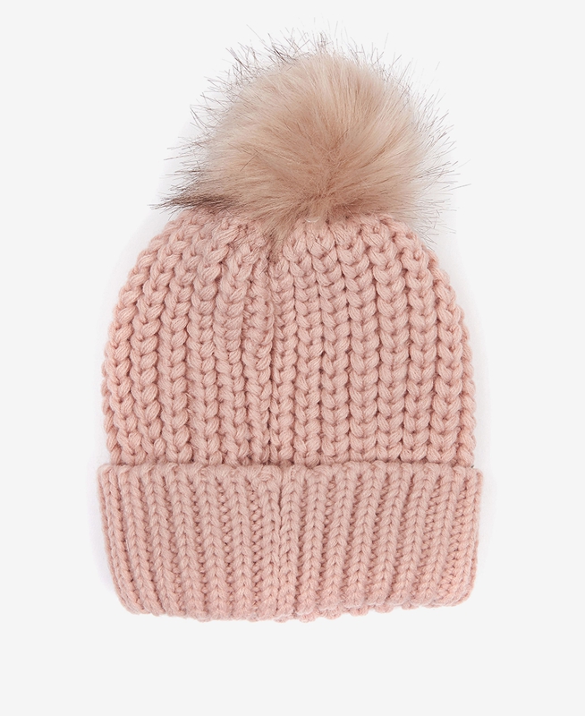 Sombreros Barbour Beanie Saltburn Mujer Rosas | 938270-UCN