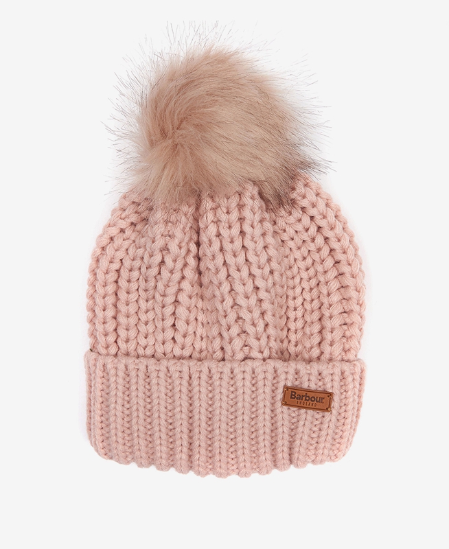 Sombreros Barbour Beanie Saltburn Mujer Rosas | 938270-UCN