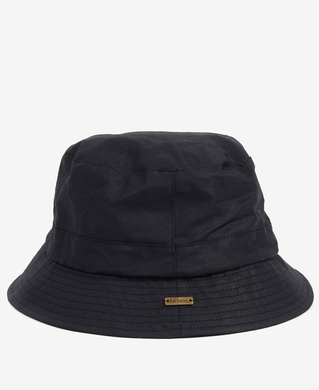 Sombreros Barbour Dovecote Bucket Mujer Negras | 930164-HNE