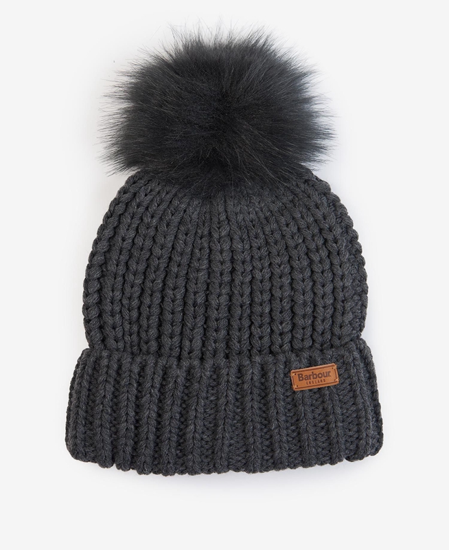 Sombreros Barbour Saltburn Beanie Mujer Negras | 382560-KDR